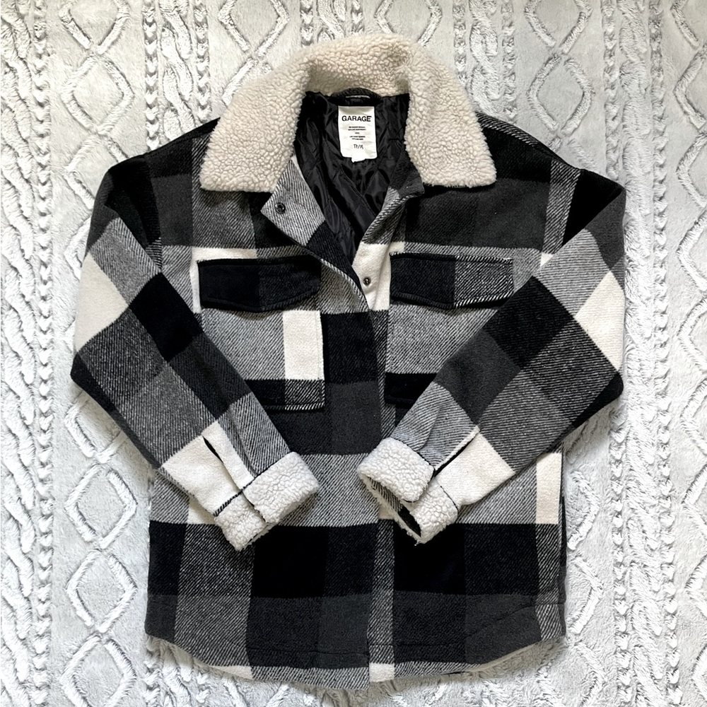 Garage Plaid Coat